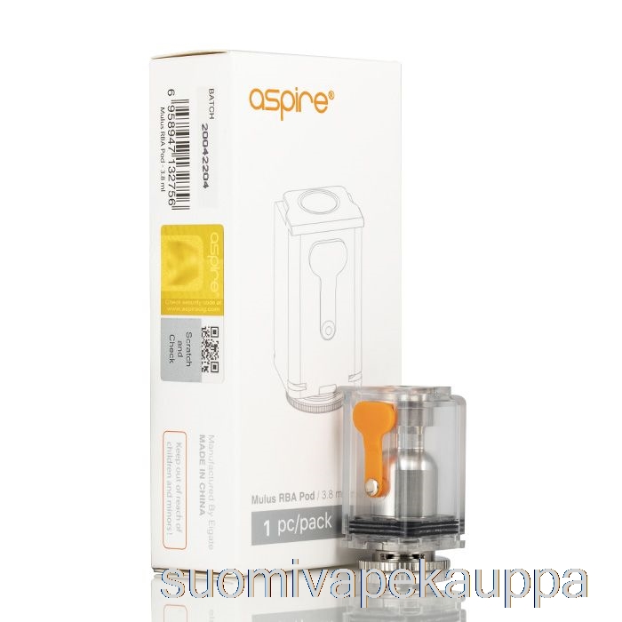 Vape Kauppa Aspire Mulus Rba Pod And Coil